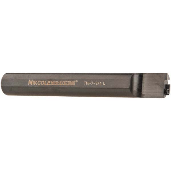 Sandvik Coromant Indexable Grooving-Cutoff Toolholder: RF123E043-08B-S, 1.85 to 2.39 mm Groove Width, 10.92 mm Max Depth of Cut, Right Hand - 5740828