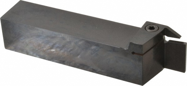 Kennametal Indexable Grooving-Cutoff Toolholder: A4SMR120217, 0.079" Min Groove Width, 17 mm Max Depth of Cut, Right Hand - 2976497