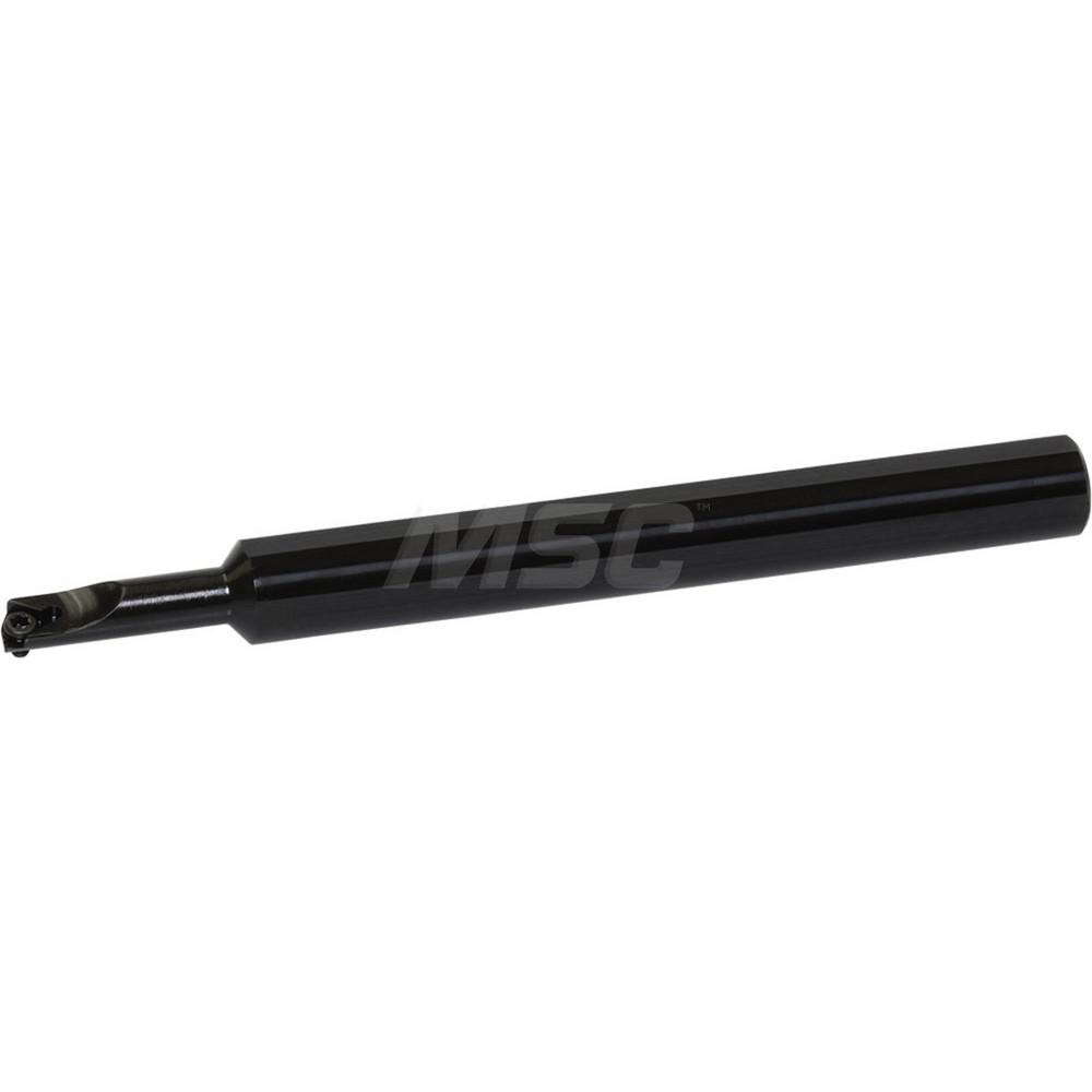Kyocera Indexable Boring Bar: S10HSWUBL0607AE, 7.00 mm Min Bore, Left Hand, 10.00 mm Shank Dia, Steel - THC11923