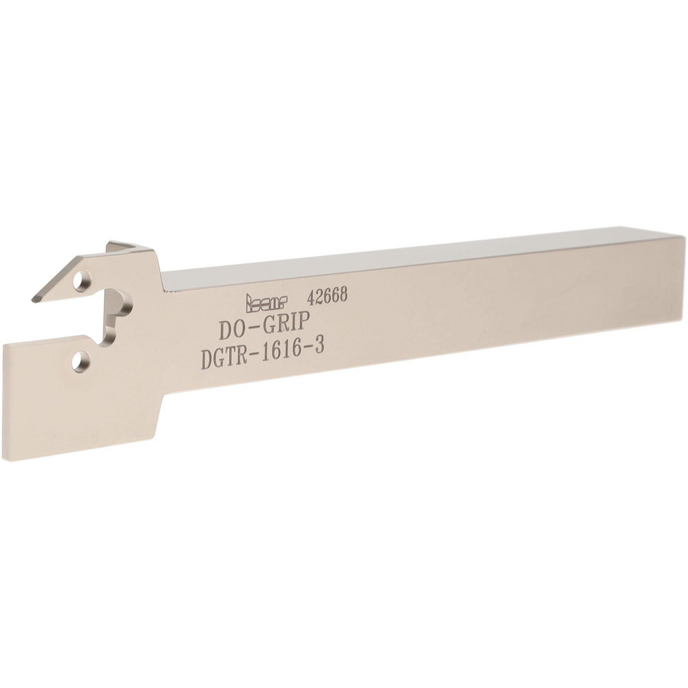 Iscar Indexable Grooving-Cutoff Toolholder: DGTL 16B-3D35, 3 to 3.18 mm Groove Width, 16 mm Max Depth of Cut, Left Hand - 2301399
