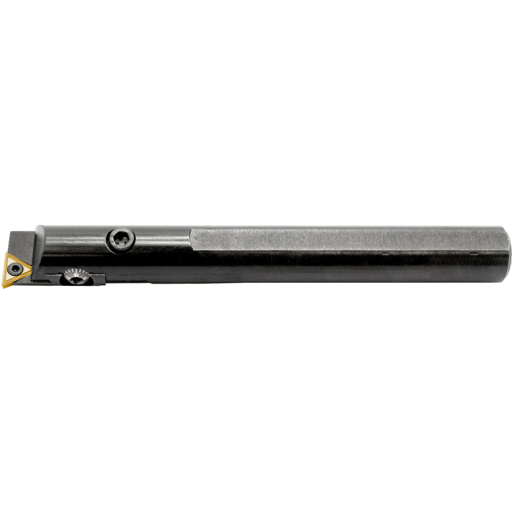 APT Indexable Boring Bar: TLA750S 3/4"SHK, 15/16" Min Bore, Right Hand, 3/4" Shank Dia, Steel - TLA750S