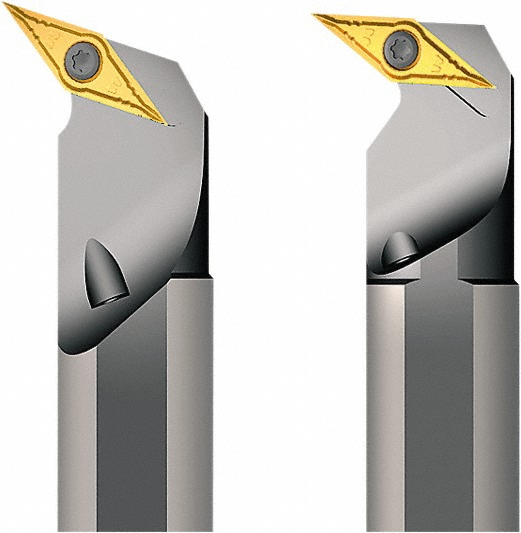 Dorian Tool Indexable Boring Bar: S12S-SVXCR-2, 1.1250" Min Bore, Right Hand, 5 deg Lead - 73310155822