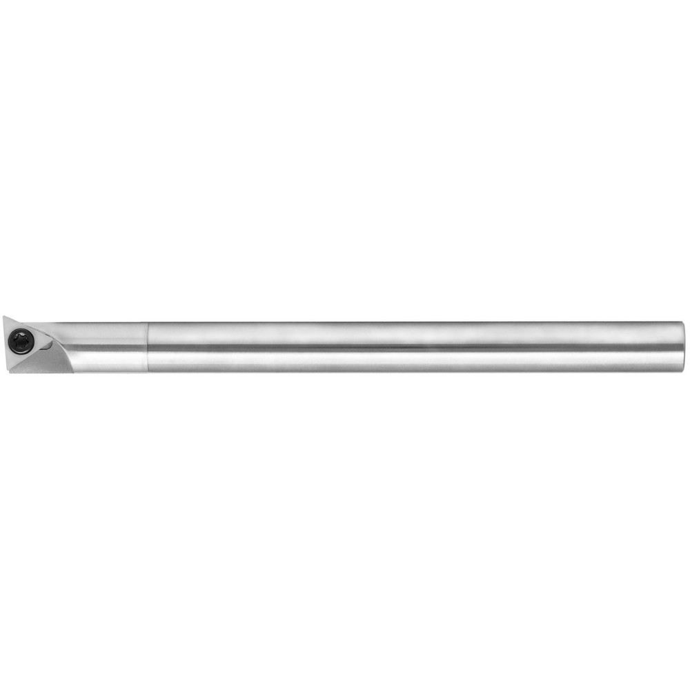 Scientific Cutting Tools Indexable Boring Bar: ACBT500F5R, 0.5600" Min Bore, Right Hand, 5 deg Lead, Solid Carbide (Shank) & Steel (Head) - ACBT500F5R