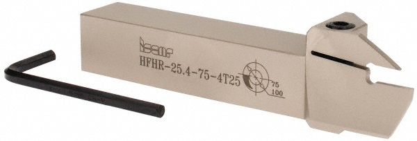 Sandvik Coromant Indexable Grooving Toolholder: QFU-LFH150C16-150B, Left Hand - 7192474