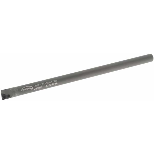 Kennametal Indexable Boring Bar: E05MSTLDR128, 0.3600" Min Bore, Right Hand, 5 deg Lead, Solid Carbide (Shank) & Steel (Head) - 1270973