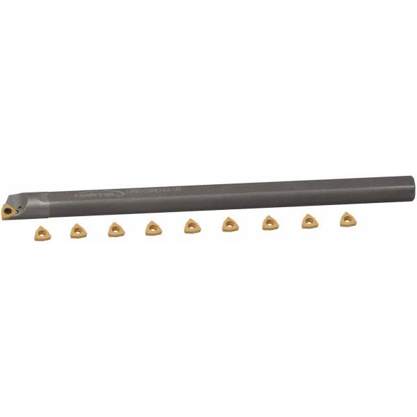 Everede Tool 4" Max Bore, 0.27" Min Bore Smallest Bar, 0.36" Min Bore Largest Bar, Carbide Indexable Boring Bar Set - 02330
