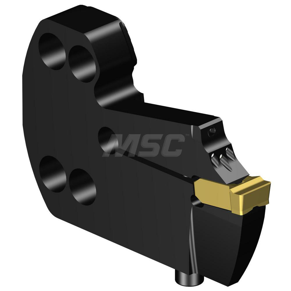 Sandvik Coromant Modular Grooving Head: Right Hand, Cutting Head, System Size 70, Uses N123 Size R Inserts - 5925550