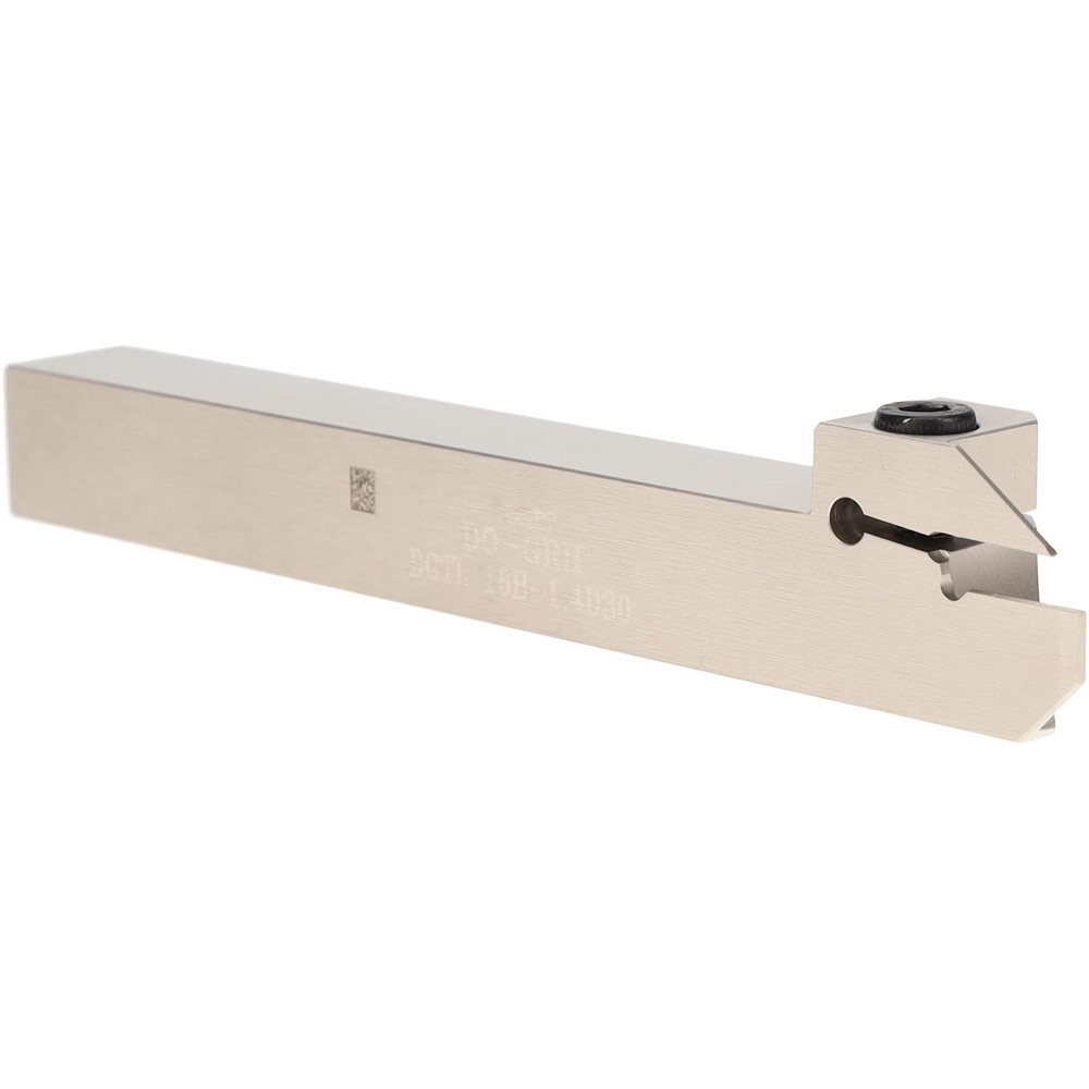 Widia Indexable Grooving-Cutoff Toolholder: WGMSR16, 0.0551 to 0.236" Groove Width, 0.866" Max Depth of Cut, Right Hand - 5349622