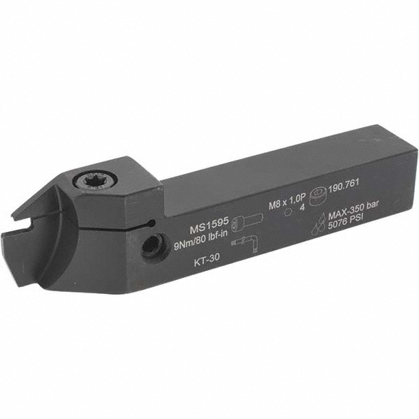 Sandvik Coromant Indexable Grooving & Cut-Off Toolholders: Left Hand, 0.6300, 16.00 - 8196422