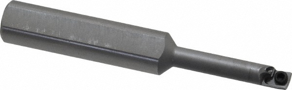 Kennametal Indexable Boring Bar: A2906XSCLDR121, 0.2040" Min Bore, Right Hand, 5 deg Lead, Steel - 1937962