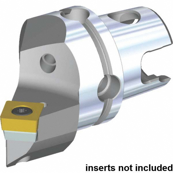 Kennametal Modular Turning & Profiling Head: Size KM40, 40 mm Head Length, Internal or External, Left Hand - 3960009