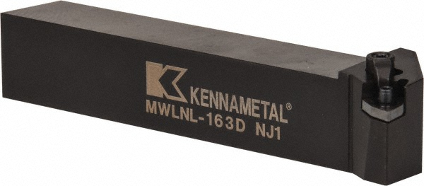 Kennametal Indexable Turning Toolholder: MWLNL163D, Clamp & Screw - 1096359