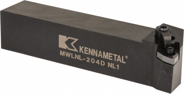 Hertel Indexable Turning Toolholder: MWLNL164D 1" SHANK, Clamp & Screw - 1000210
