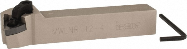 Hertel Indexable Turning Toolholder: MWLNL164D 1" SHANK, Clamp & Screw - 1000210