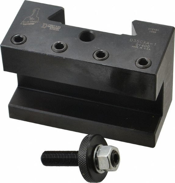 Hertel Indexable Turning Toolholder: MDJNL124B 3/4" SHANK, Clamp & Screw - 1000115