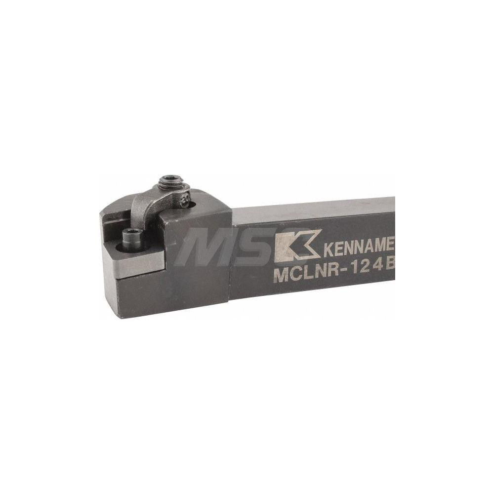 Kennametal Indexable Turning Toolholder: MCLNR124B, Clamp & Screw - 1096067