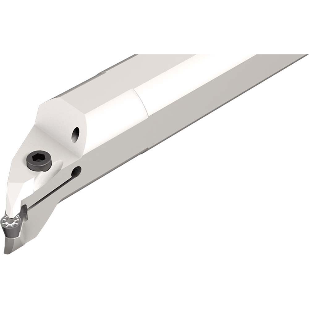 Iscar Indexable Boring Bar: GEHIUR 16U, 16 mm Min Bore Dia, Right Hand Cut, 16 mm Shank Dia, 45 ° Lead Angle - 2801202