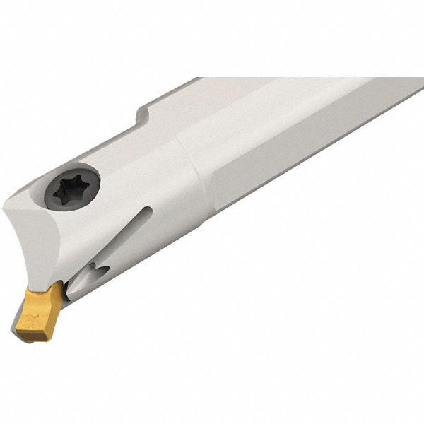 Iscar Indexable Boring Bar: GEHIUR 16U, 16 mm Min Bore Dia, Right Hand Cut, 16 mm Shank Dia, 45 ° Lead Angle - 2801202