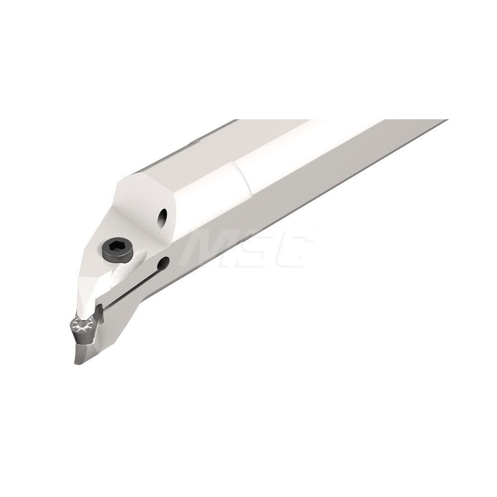 Iscar Indexable Boring Bar: GEHIUR 16U, 16 mm Min Bore Dia, Right Hand Cut, 16 mm Shank Dia, 45 ° Lead Angle - 2801202