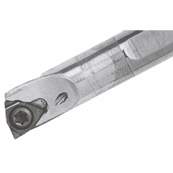 Iscar Indexable Boring Bar: E10M STFPR-09X, 10.90 mm Min Bore, Right Hand, 10.00 mm Shank Dia, 91 deg Lead, Solid Carbide - 3601991