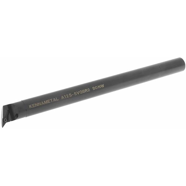 Kyocera Indexable Boring Bar: A12SSVUBR2AE, 0.9800" Min Bore, Right Hand, 3 deg Lead, Steel - THC14051