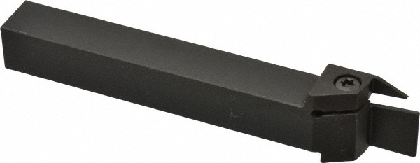Kennametal Indexable Grooving-Cutoff Toolholder: A4SML160217, 0.079" Min Groove Width, 0.670" Max Depth of Cut, Left Hand - 2976494