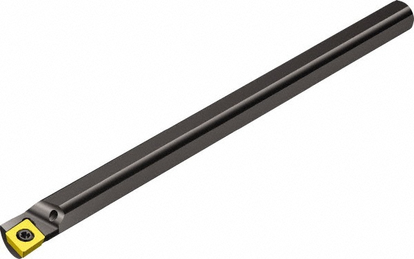 Sandvik Coromant Indexable Boring Bar: A08M-STFCL2, 0.5984" Min Bore, Left Hand, -1 deg Lead, Steel - 5937343