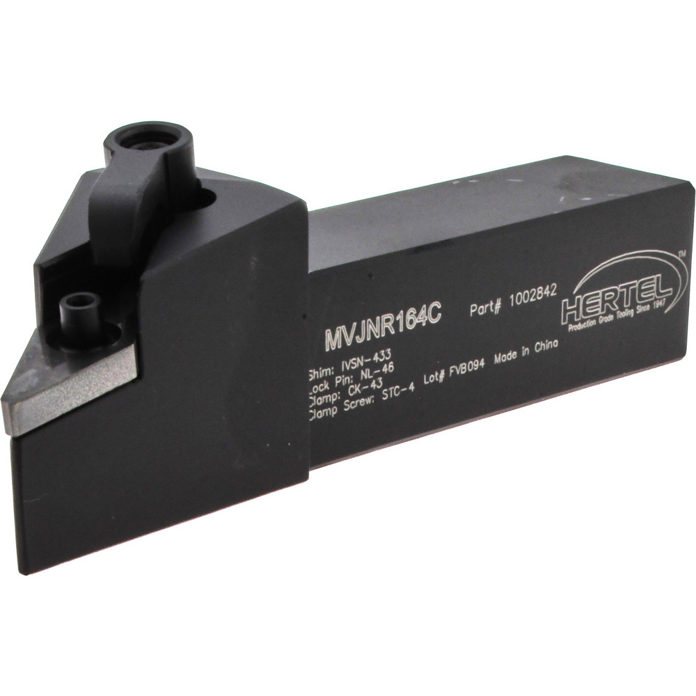 Kennametal Indexable Turning Toolholder: MVJNR163C, Clamp & Screw - 1096288