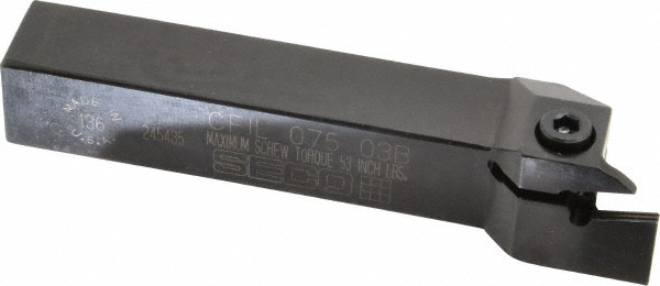 Seco Indexable Turning Toolholder: CIIL062503B, 90.0 deg Lead Angle, Clamp - 00057793
