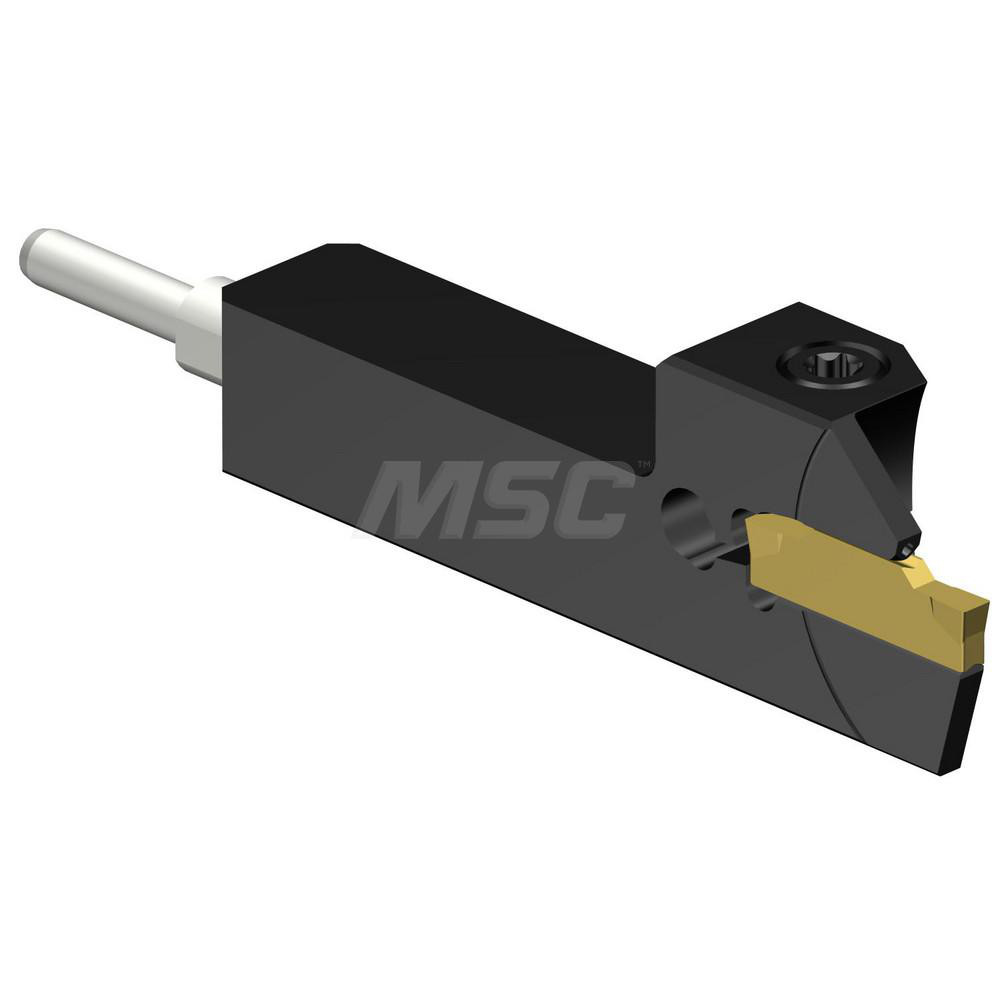Sandvik Coromant Indexable Grooving Toolholder: QS-RF123G080C16E, Internal or External, Right Hand - 6537342