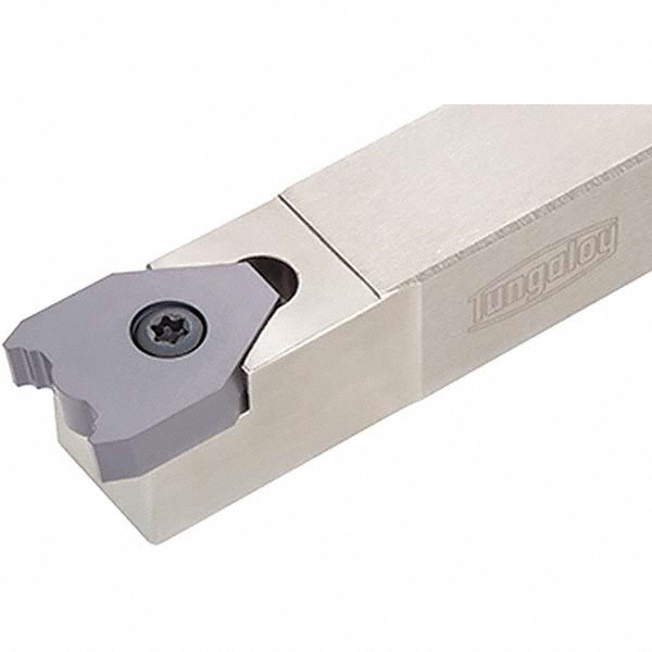 Tungaloy Indexable Grooving Toolholder: FPGN12-10T20, External, Neutral - 6706961