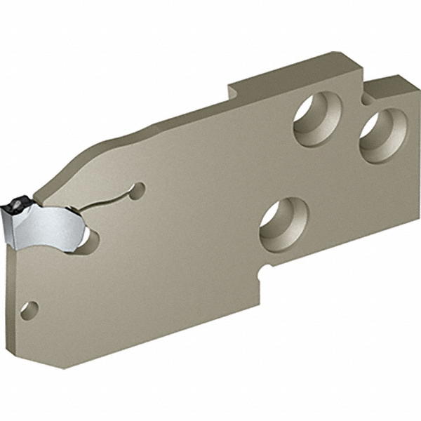 Tungaloy Indexable Grooving Toolholder: FPGN12-10T20, External, Neutral - 6706961