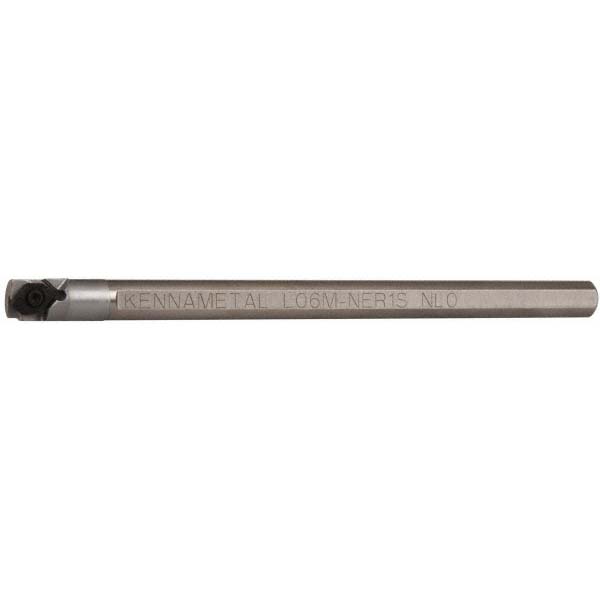 Kennametal Indexable Boring Bar: L12R-SCLPL3, 0.9300" Min Bore, Left Hand, -5 deg Lead, Heavy Metal - 3331038