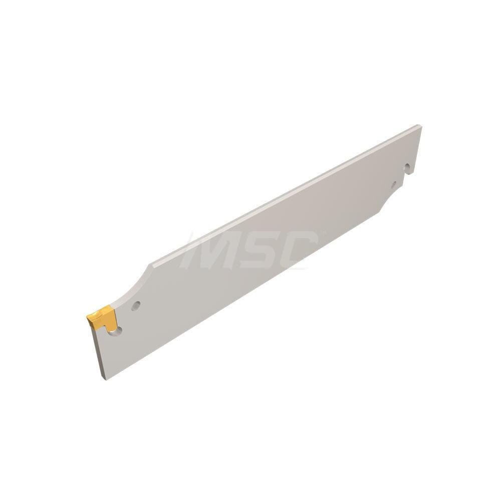 Iscar Tool Block Style TGTBU, 1.26" Blade Height, 3.937" OAL, 2.03"& OAH, Indexable Cutoff Blade Tool Block - 2302499