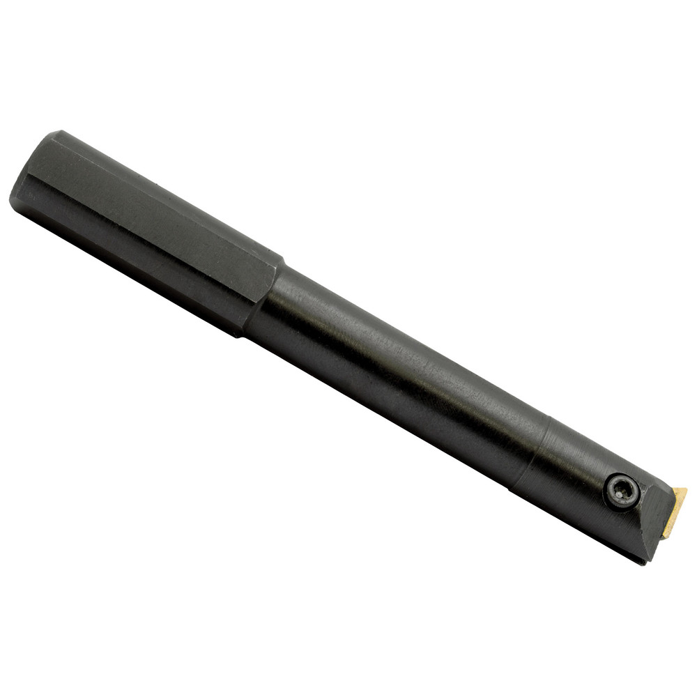 APT Indexable Boring Bar: LC8M 5/8 X 4 INDEXABLE, 1/2" Min Bore, 5/8" Shank Dia - LC8M