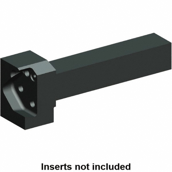 Kennametal Indexable Cutoff Toolholder: 1-1/4" Max Depth of Cut, 1-1/4" Max Workpiece Dia, Left Hand - 5979820