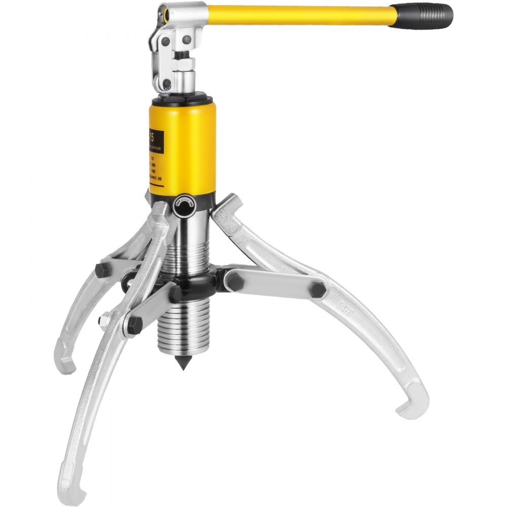 VEVOR Hydraulic Gear Puller, 15 Ton Max. Capacity Hydraulic Puller, 2 or 3 Jaws Bearing Hub Separator, 3.9"- 11.8" Hydraulic Puller Separator Tool for Pulling Hubs, Flanges, Gears, Bearings - YYLM15TZTS0000001V0
