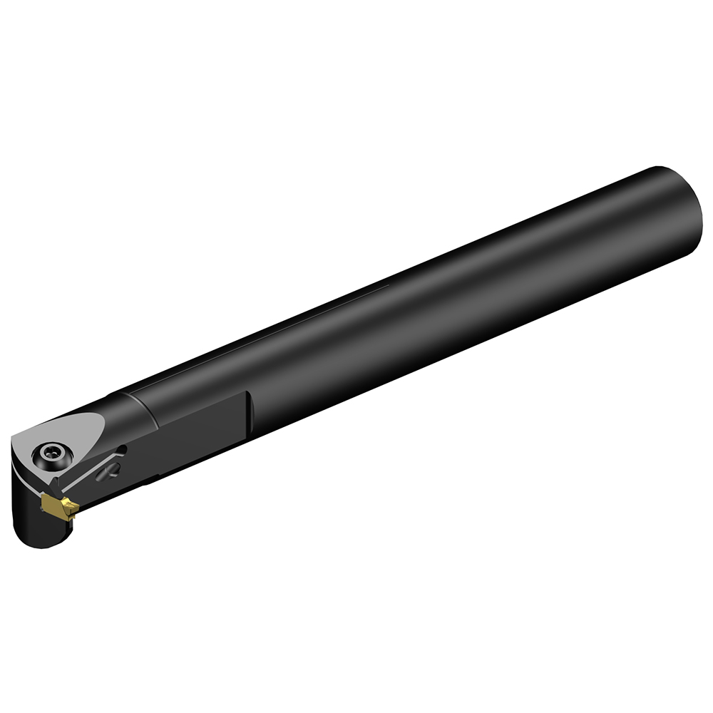 Sandvik Coromant Indexable Boring Bar: QI-RAGF03C10-20, 0.7874" Min Bore Dia, Right Hand Cut, 5/8" Shank Dia - 7993584