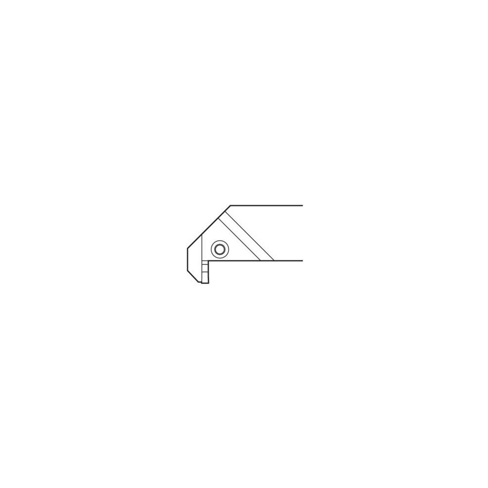 Seco Indexable Grooving Toolholder: RCIR100 04D-R4.00 2.75, External, Right Hand - 00096161