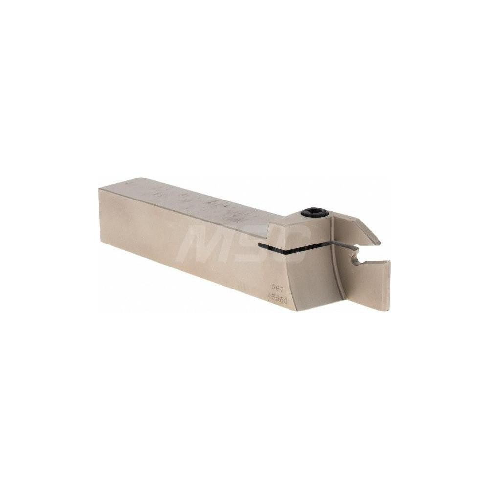 Iscar Indexable Grooving-Cutoff Toolholder: GHGR25-5, 5 to 6.4 mm Groove Width, Right Hand - 2800274