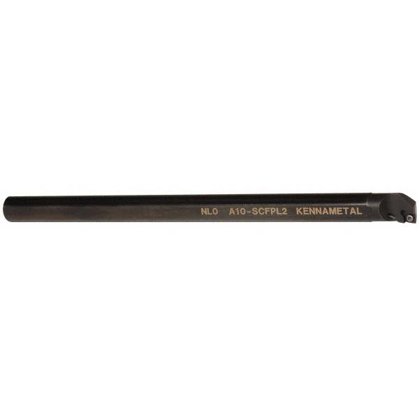 Kennametal Indexable Boring Bar: A06SCFPL2, 12.19 mm Min Bore, Left Hand, 9.53 mm Shank Dia, Steel - 1094726