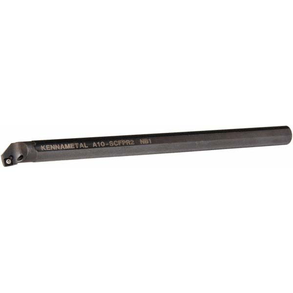 Kennametal Indexable Boring Bar: A06SCFPL2, 12.19 mm Min Bore, Left Hand, 9.53 mm Shank Dia, Steel - 1094726