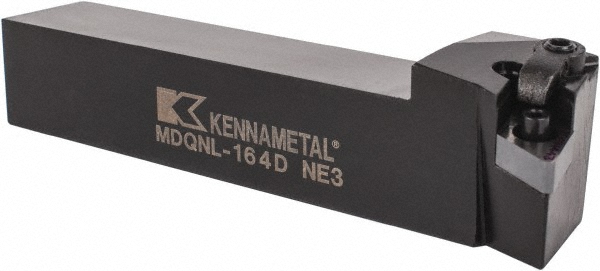 Hertel Indexable Turning Toolholder: MDQNR164D 1" SHANK, Clamp & Screw - 1000121