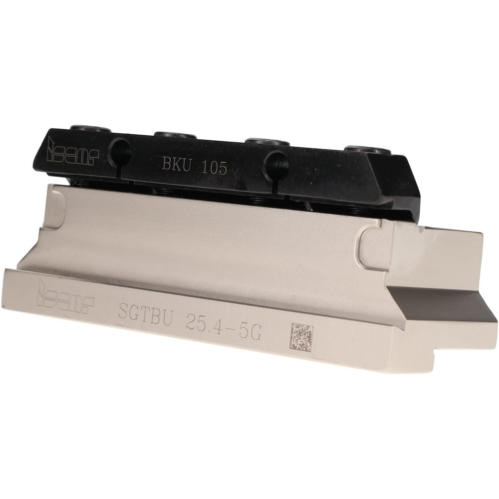 Iscar Tool Block Style SGTBU, 1.02" Blade Height, 4.33" OAL, 1-3/4" OAH, Indexable Cutoff Blade Tool Block - 2300762