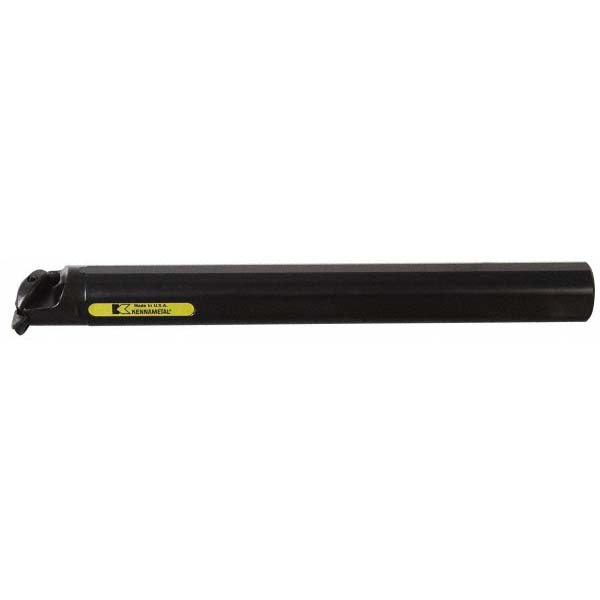 Kennametal Indexable Boring Bar: A24MVUNL3, 50.80 mm Min Bore, Left Hand, 38.10 mm Shank Dia, -3 deg Lead, Steel - 1096469