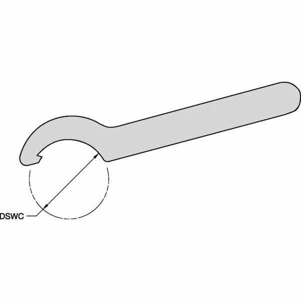 Kennametal Indexable Grooving Toolholder: A40TA4EML0416M, Internal, Left Hand - 1949668