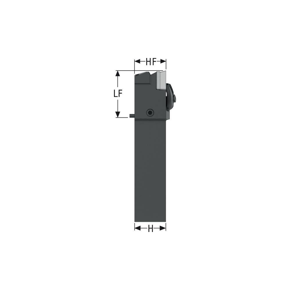 Seco Indexable Turning Toolholder: DVJBR-16-3XJETI, Screw - 03282288
