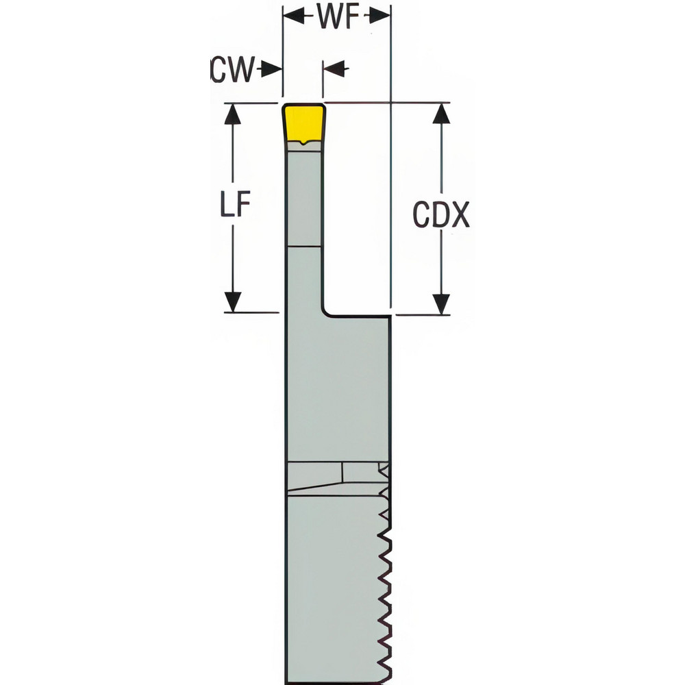 Seco Right Hand Indexable Turning Cartridge - 00030310
