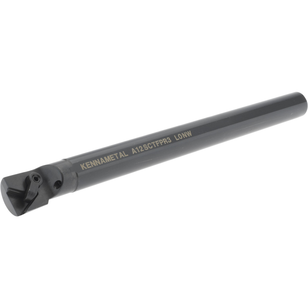 Hertel Indexable Boring Bar: E12SWLPR3 KWH, 23.62 mm Min Bore, Right Hand, 19.05 mm Shank Dia, Solid Carbide - 7000478