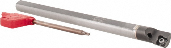 Hertel Indexable Boring Bar: E12SWLPR3 KWH, 23.62 mm Min Bore, Right Hand, 19.05 mm Shank Dia, Solid Carbide - 7000478